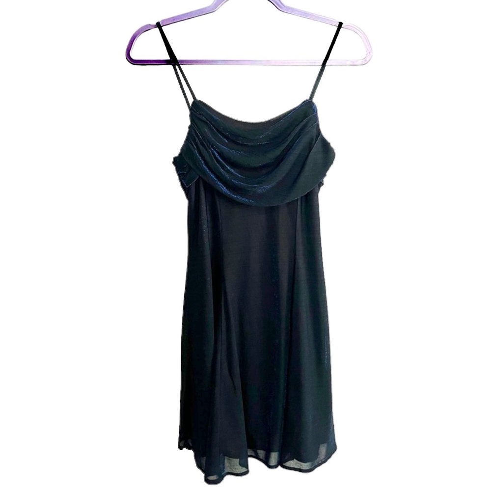 90s / Y2K Cowl-neck Mini Dress